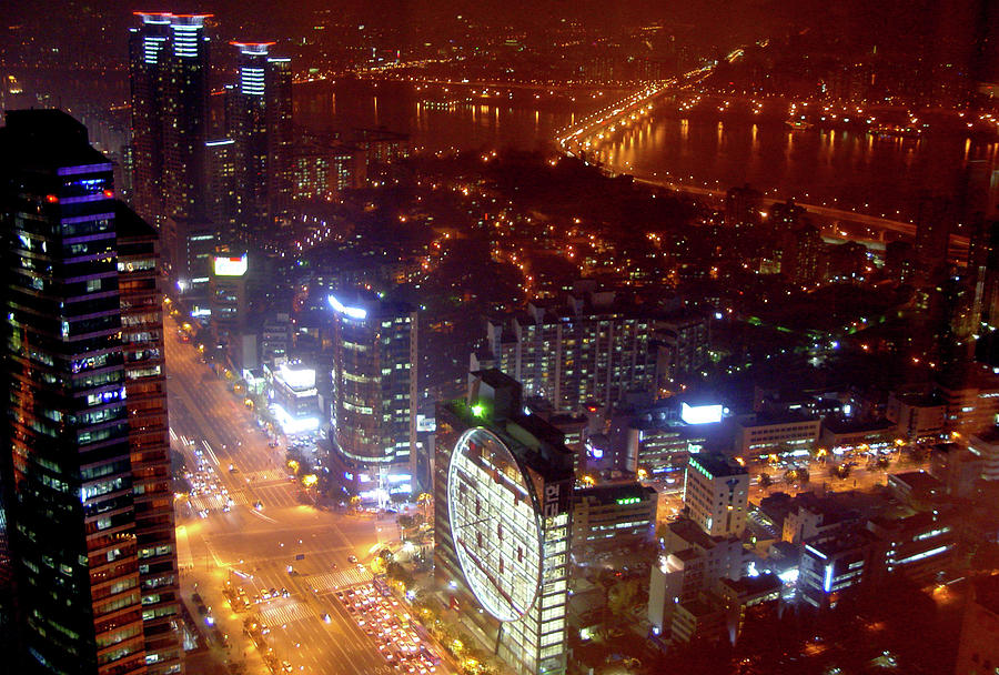 Seoul Night Photograph by Floridapfe From S.korea Kim In Cherl