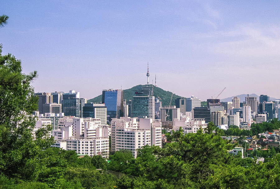 Seoul Skyline Photograph by Gw. Nam Seoul Skyline Photograph by Gw. Nam