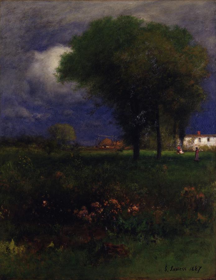 Tree Painting - September Afternoon by George Inness