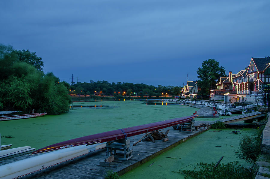 September at Boathouse Row Photograph by Bill Cannon