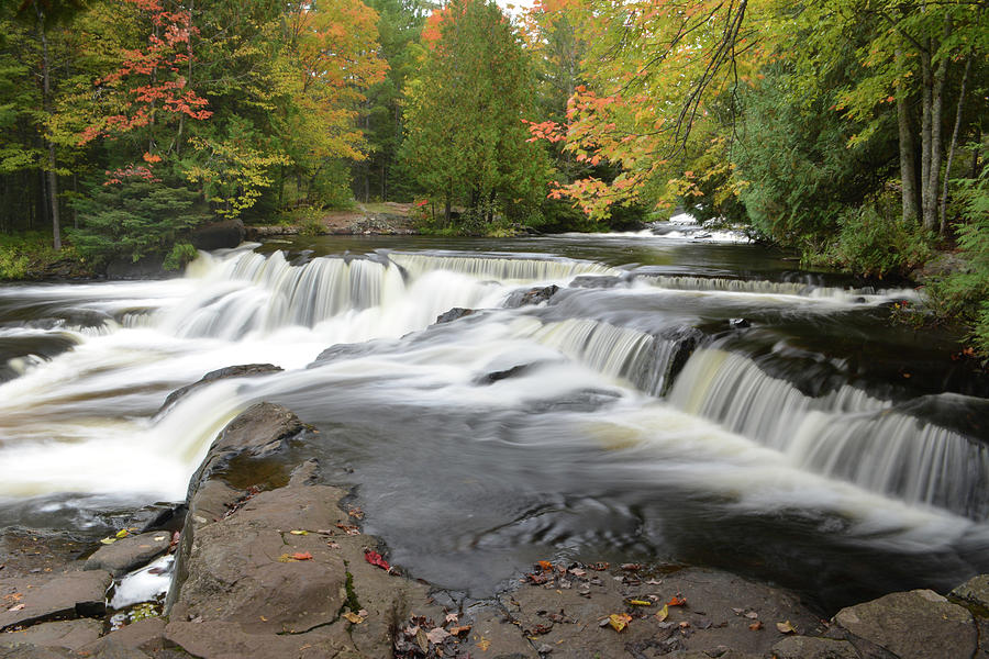 September at Bond Falls Photograph by Forest Floor Photography - Fine ...