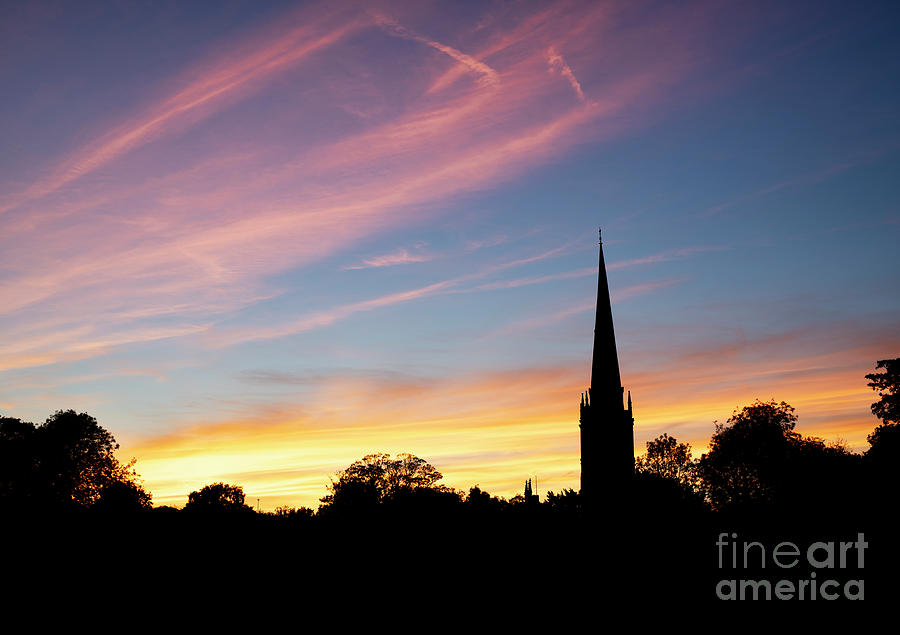 September Sunset Burford Photograph by Tim Gainey