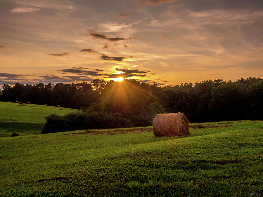 September Tennessee Sunset Photograph by Debbie Karnes