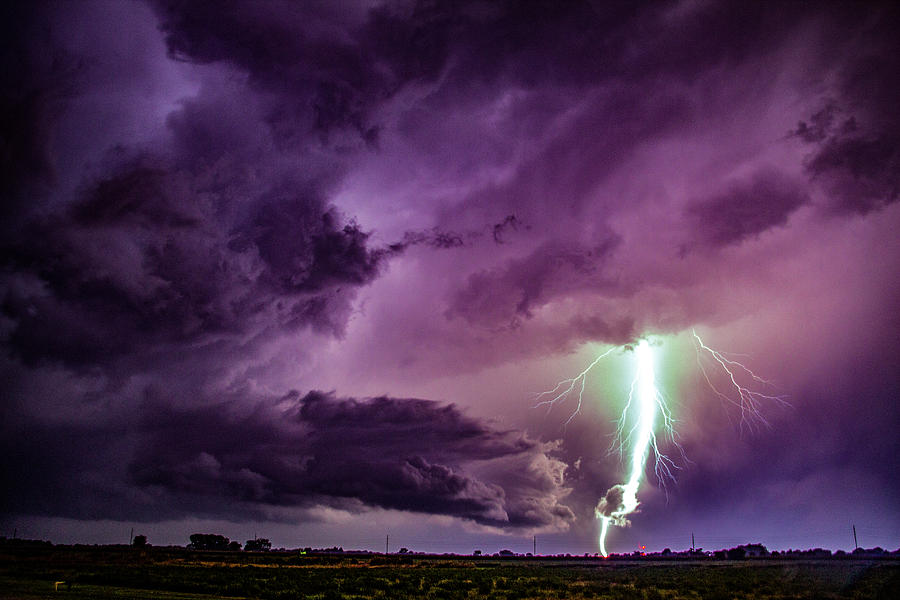September Thunderstorms 013 Photograph by NebraskaSC