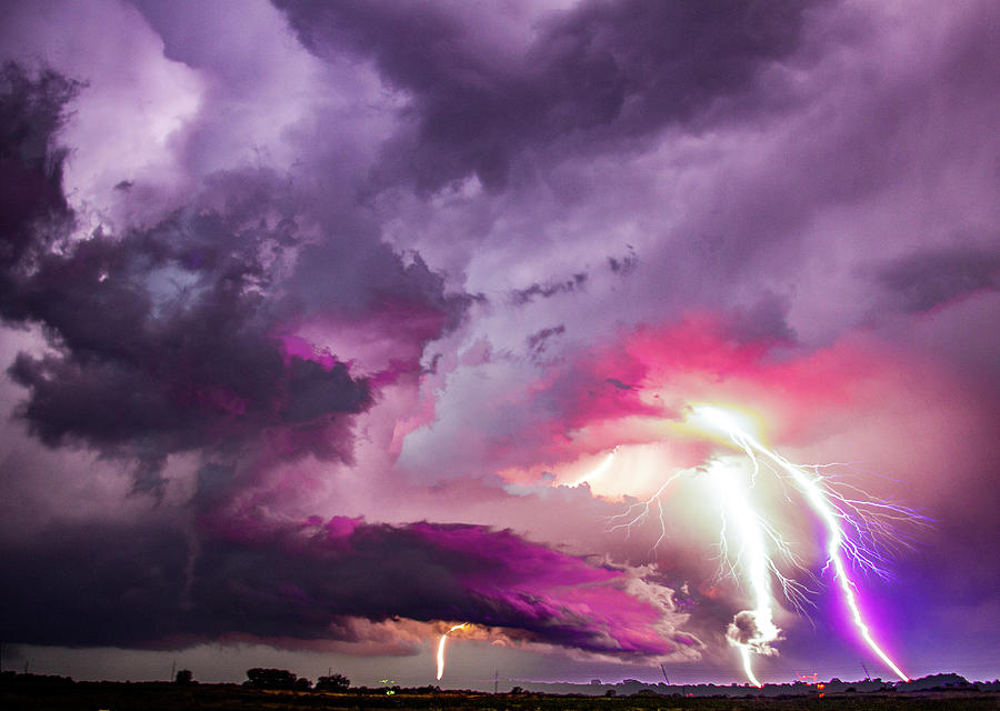 September Thunderstorms 014 Photograph by NebraskaSC