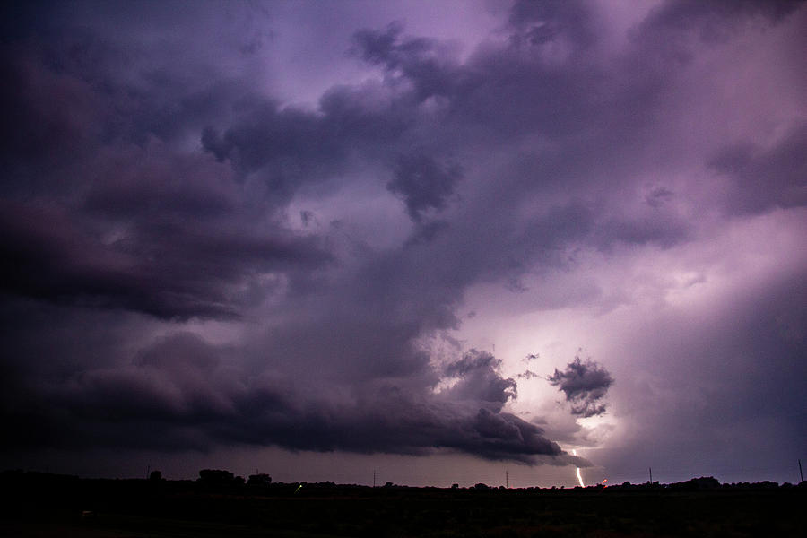 September Thunderstorms 020 Photograph by NebraskaSC