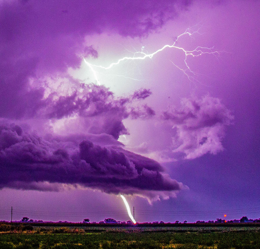 September Thunderstorms 021 Photograph by NebraskaSC