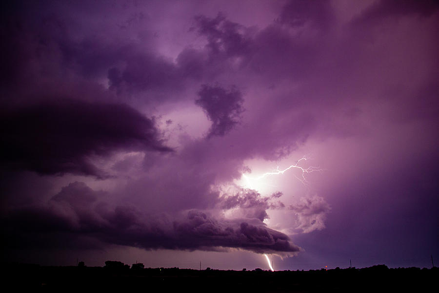 September Thunderstorms 022 Photograph by NebraskaSC