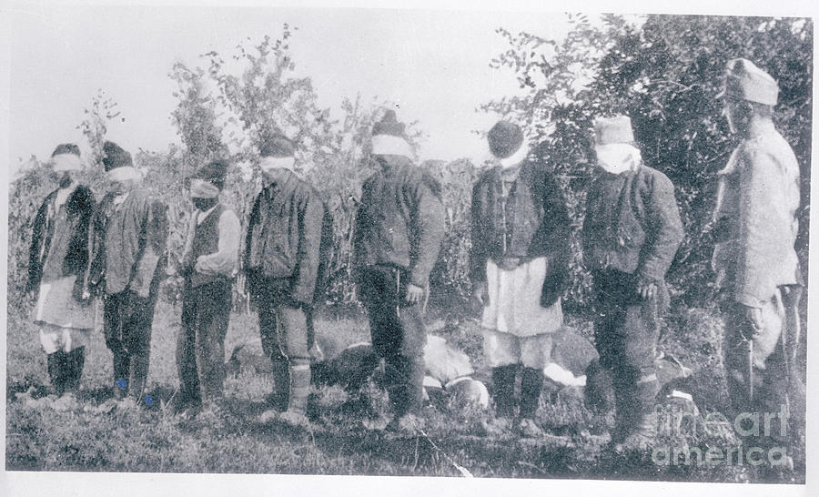 Serbian Spies Awaiting Their Fate Photograph by Bettmann