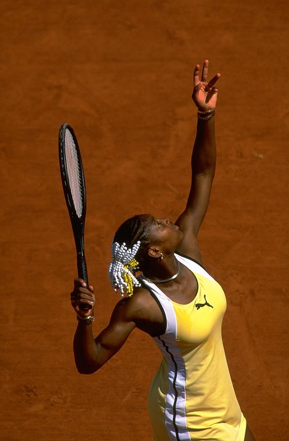 Serena Williams Photograph by Al Bello
