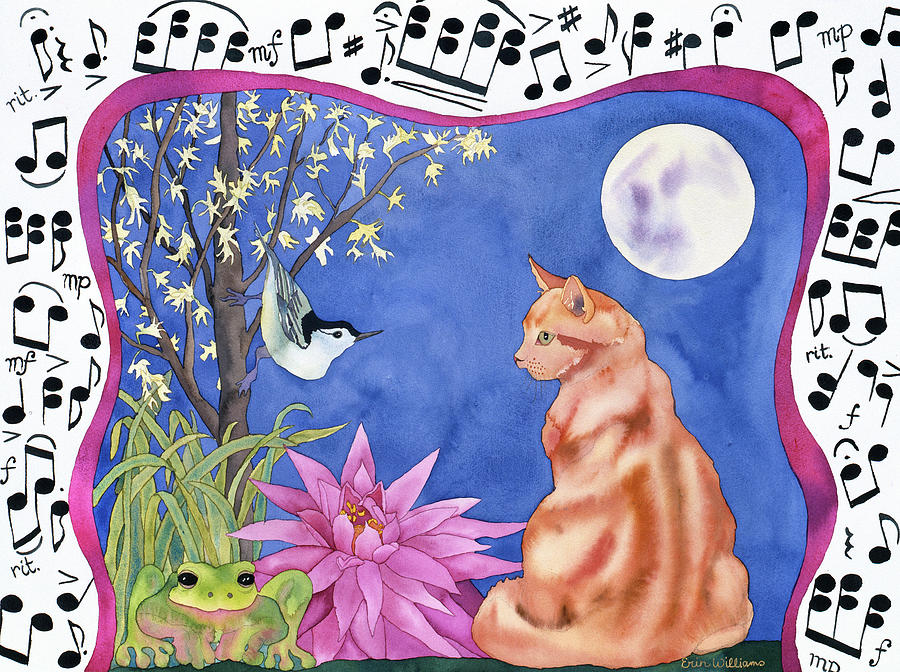 Animal Painting - Serenade by Carissa Luminess
