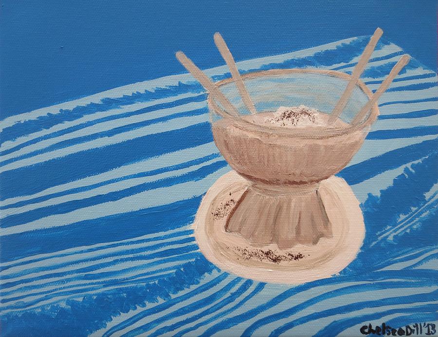 Serendipity Frozen Hot Chocolate #3 Painting by C E Dill