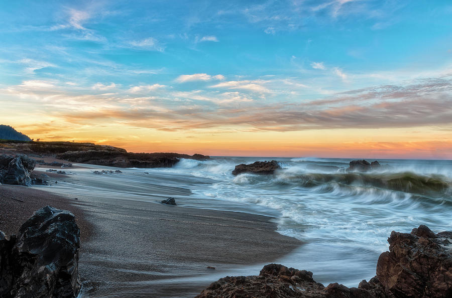 Oregon Photograph - Serene Brutality by Russell Pugh