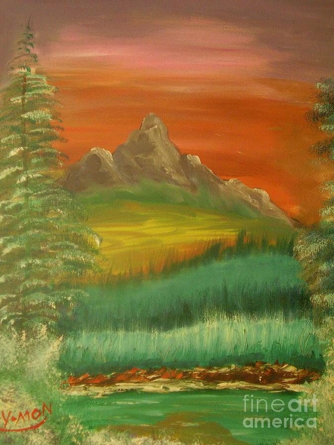 Serenity - 006 Painting by Raymond G Deegan
