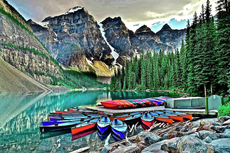 Serenity in Banff Photograph by Frozen in Time Fine Art Photography