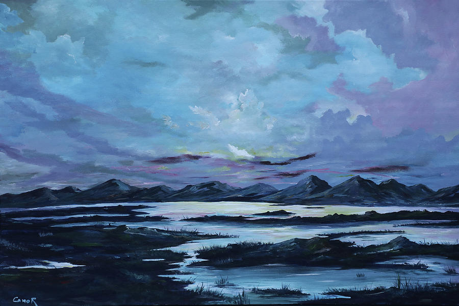 Serenity in Galway Painting by Conor Murphy