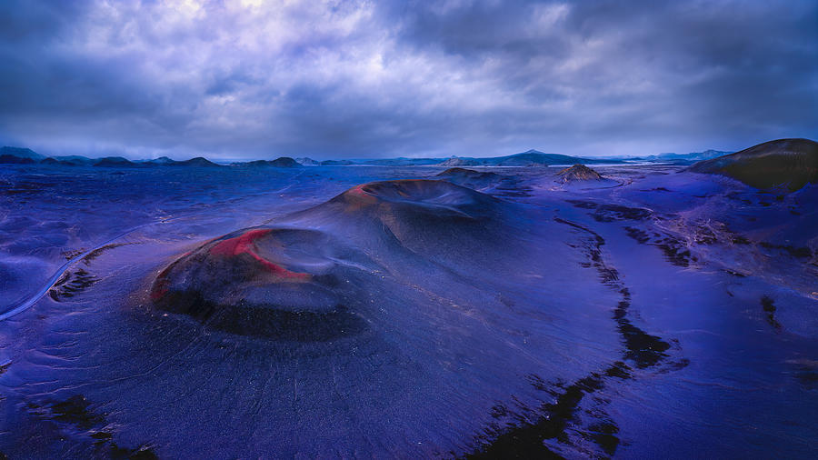 Serenity Over The Craters Photograph by Hanping Xiao