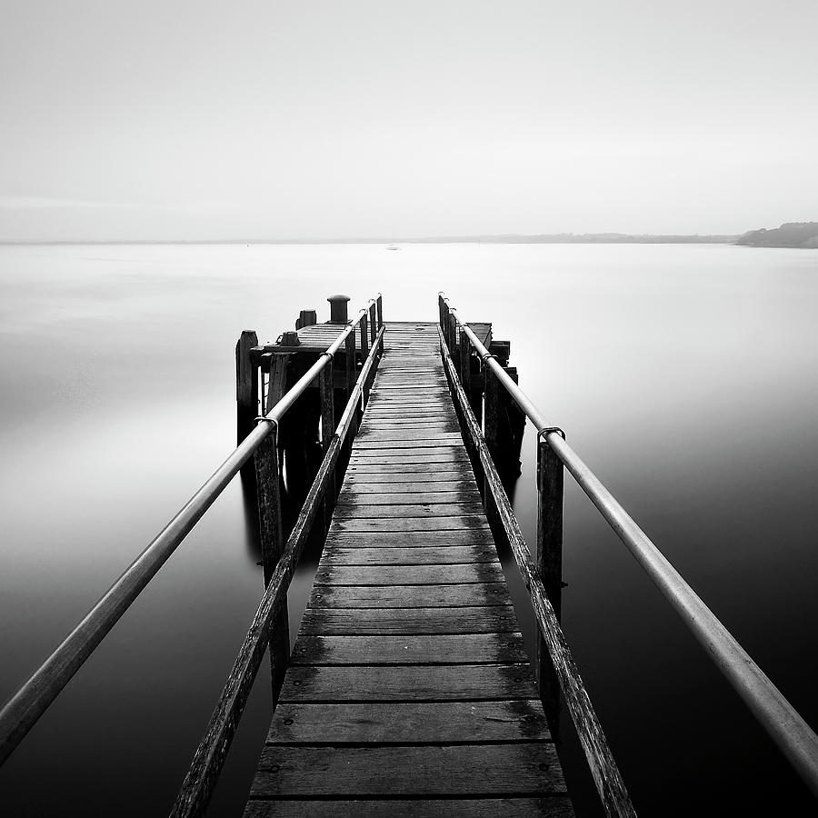 Black And White Photograph - Serenity by Rob Cherry