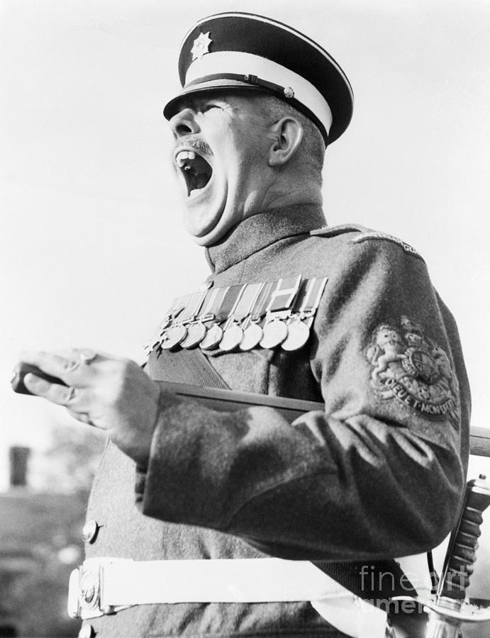 Sergeant Major Ronald Brittain Photograph by Bettmann