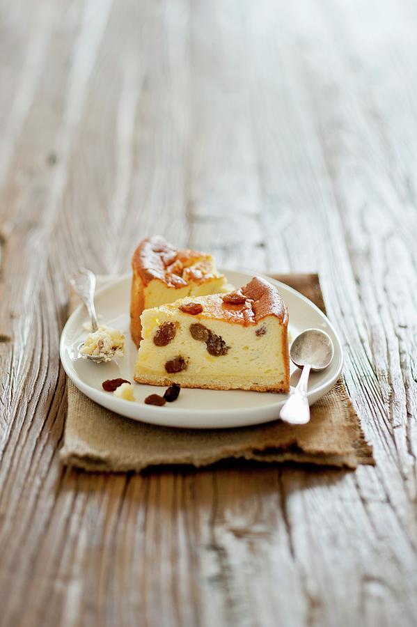 Sernik polish Cheesecake Photograph by Anthony Lanneretonne - Fine Art ...