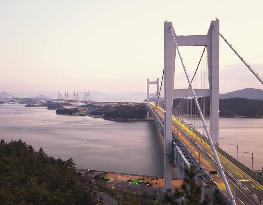 Seto Ohashi Bridge, Kurashiki by Gyro Photography/amanaimagesrf