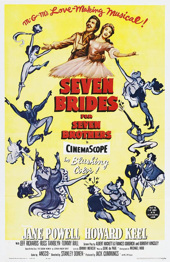 Seven Brides For Seven Brothers -1954-. Photograph by Album