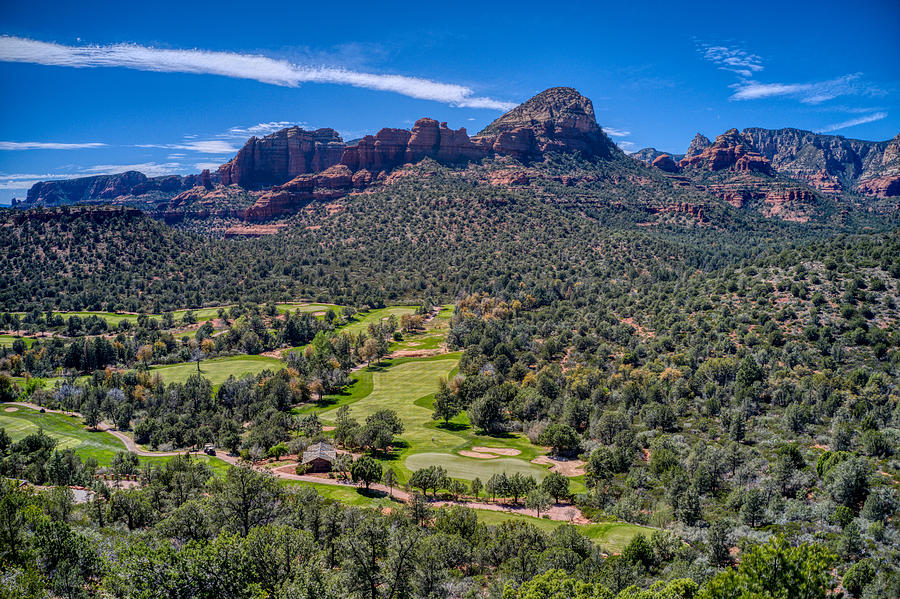 Seven Canyons Sedona Golf Course Photograph by Anthony Giammarino