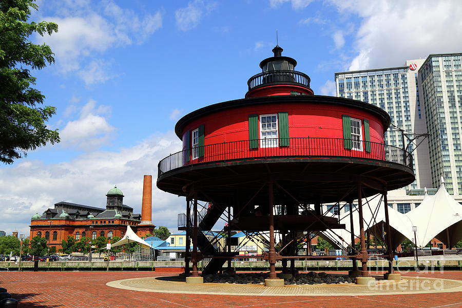 Seven Foot Knoll Light Baltimore by James Brunker Seven Foot Knoll Light Baltimore by James Brunker