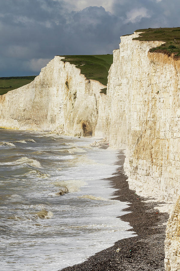 Seven sisters cliffs 01 Photograph by Chris Smith