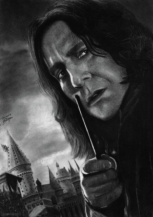 Severus Snape Drawing by Garik Asatryan