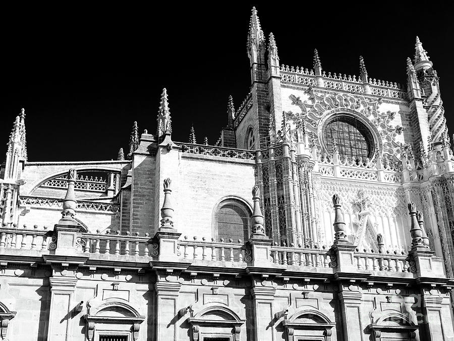 Sevilla Cathedral Facade Photograph by John Rizzuto