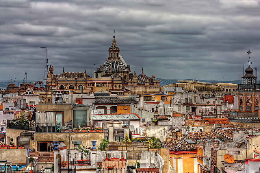 Sevilla Skyline Photograph by Stephen Candler Photography