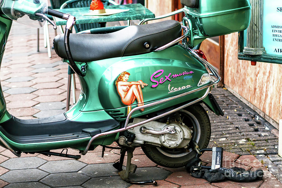 Sexy Vespa in Amsterdam by John Rizzuto Sexy Vespa in Amsterdam by John Rizzuto