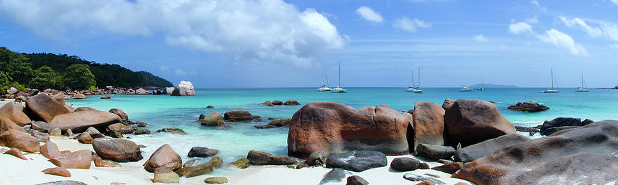 Seychelles, Anse Lazio Beach Praslin Photograph by ©  Marie-ange Ostré