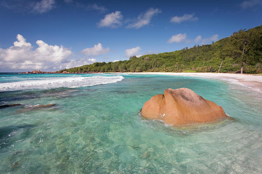 Seychelles, Beach Landscape Photograph by Michele Falzone