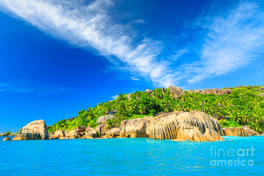 Seychelles Felicite Island Photograph by Benny Marty