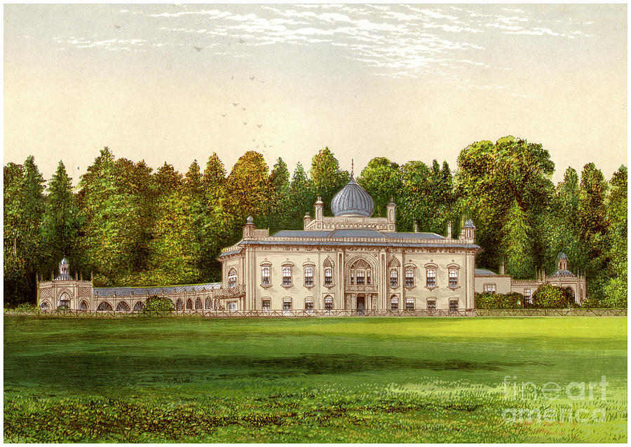 Sezincote, Gloucestershire, Home Drawing by Print Collector