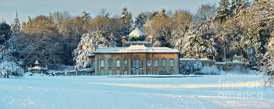 Sezincote House Cotswolds in Winter Photograph by Tim Gainey