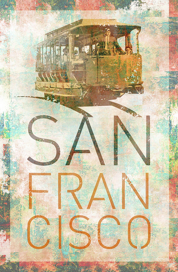 San Francisco Mixed Media - Sf by Greg Simanson