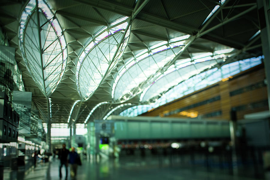 Sfo International Terminal Abstract Photograph by Halbergman