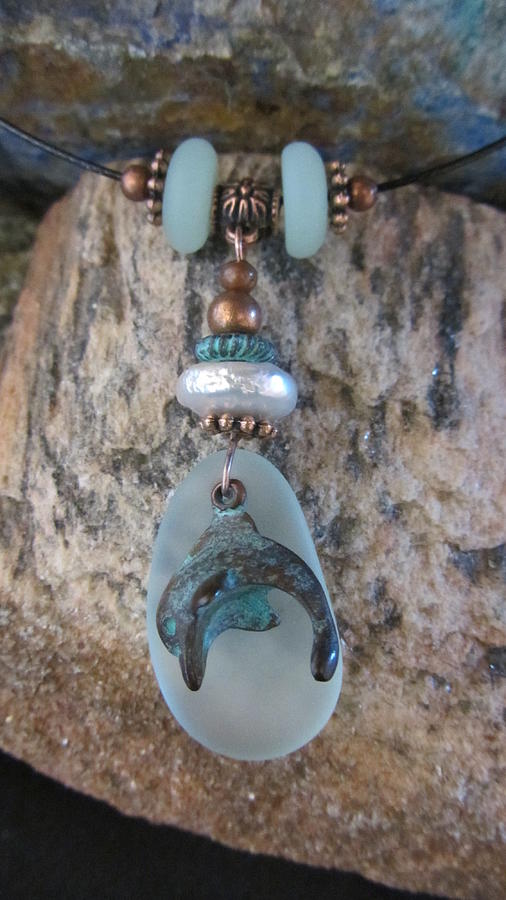 SG017 Sea Glass  Jewelry by Barbara Prestridge