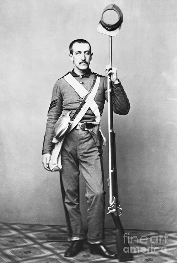 Sgt. Oscar Ryder Of The Union Army Photograph by Bettmann