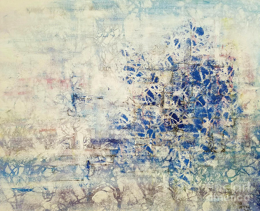 Shades of Blue Painting by Jean Kieffer | Fine Art America