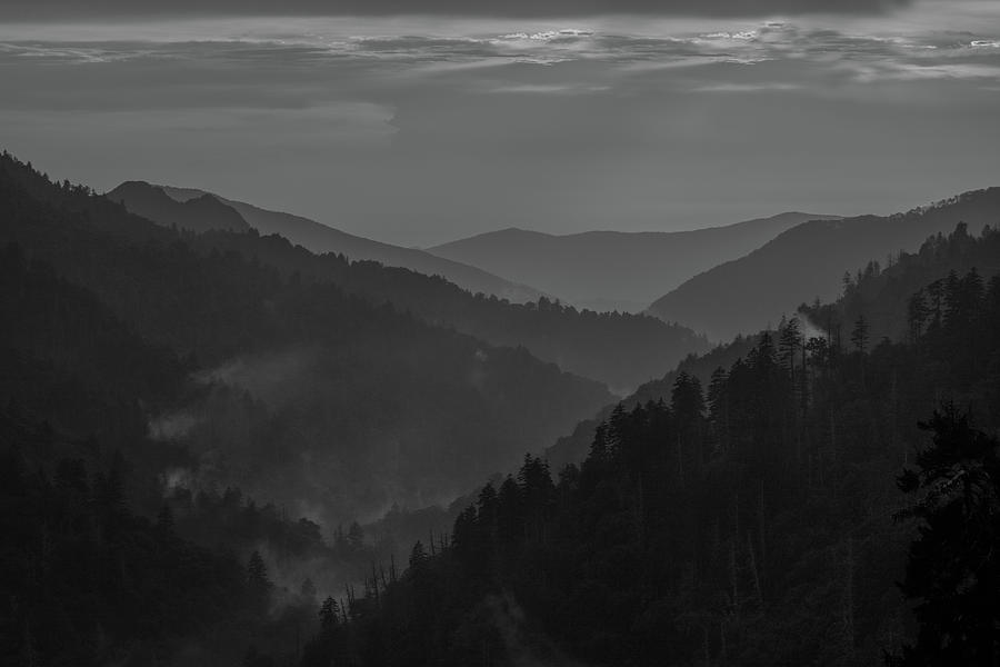 Shades of Smoky Mountains Photograph by Douglas Wielfaert
