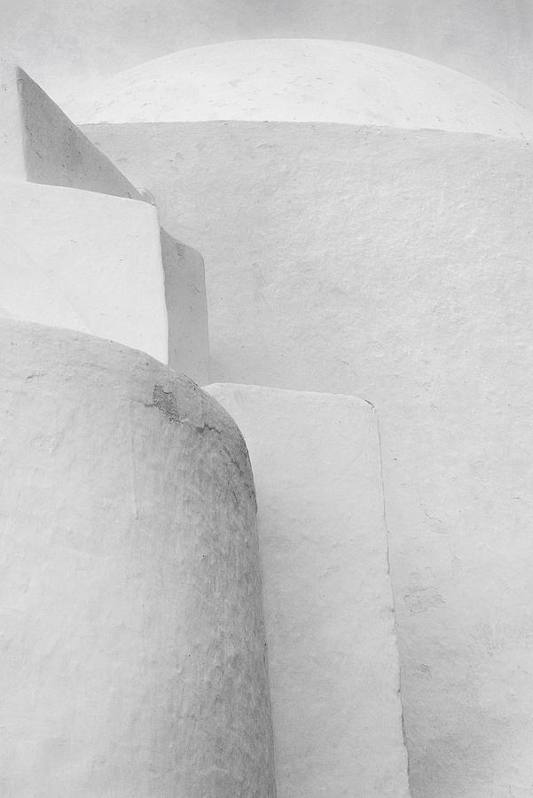 Architecture Photograph - Shades Of White by George Digalakis