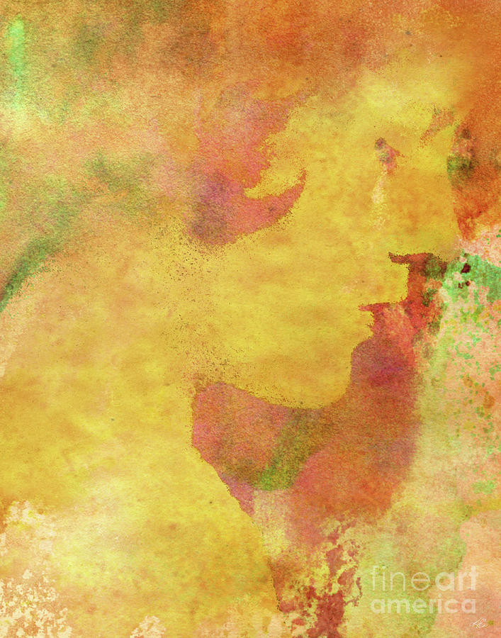 Watercolor Digital Art - Shades of You by Kenneth Rougeau Watercolor Digital Art - Shades of You by Kenneth Rougeau