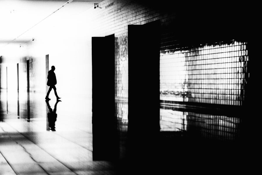 Shadow On The Run Photograph by Paulo Abrantes