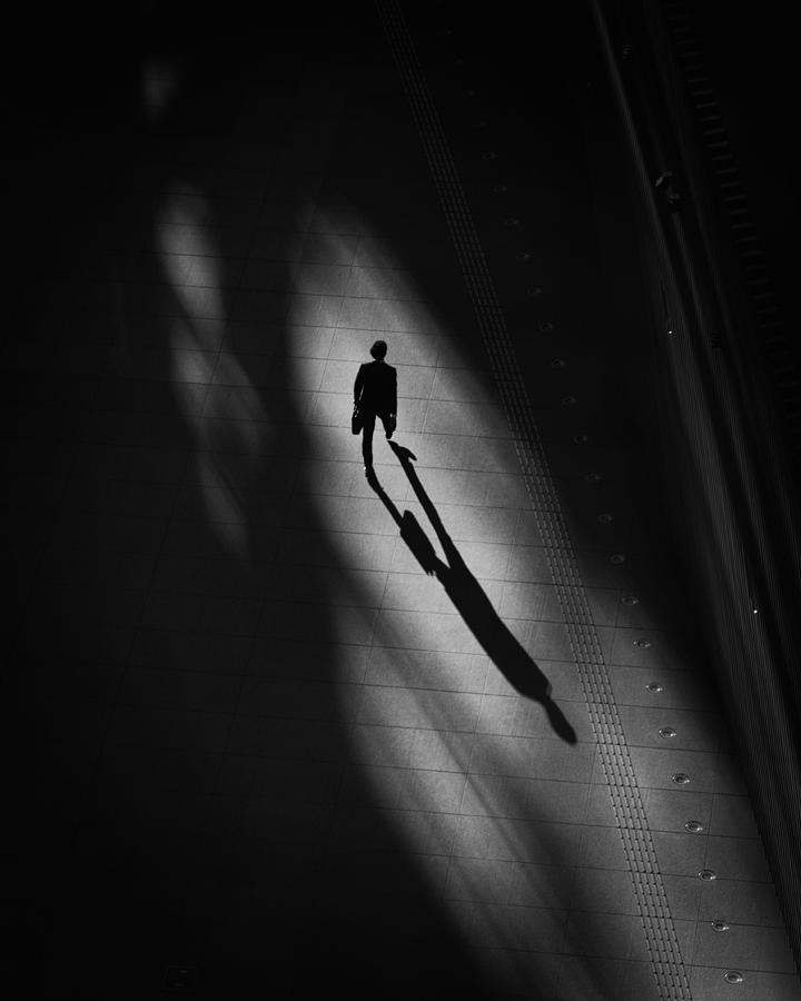 Blackandwhite Photograph - Shadow by Yasuhiro Takachi
