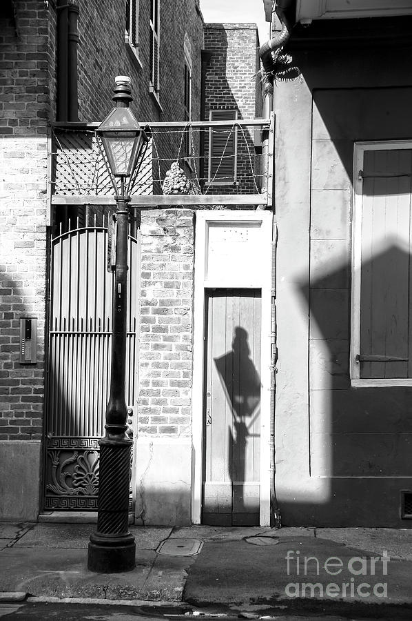 Shadows in the French Quarter New Orleans Photograph by John Rizzuto