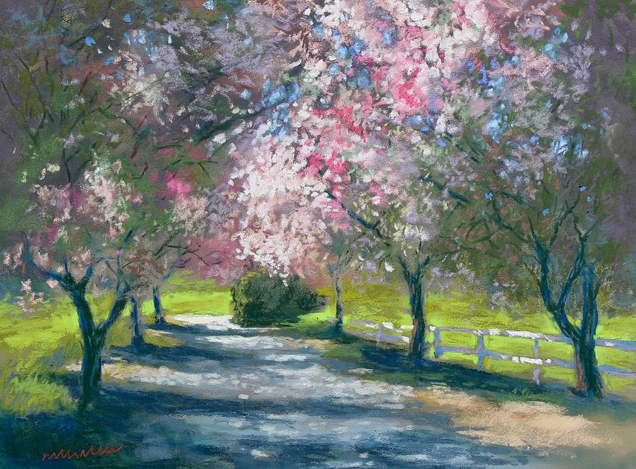 Shady Lane Pastel by Maralyn Miller - Fine Art America